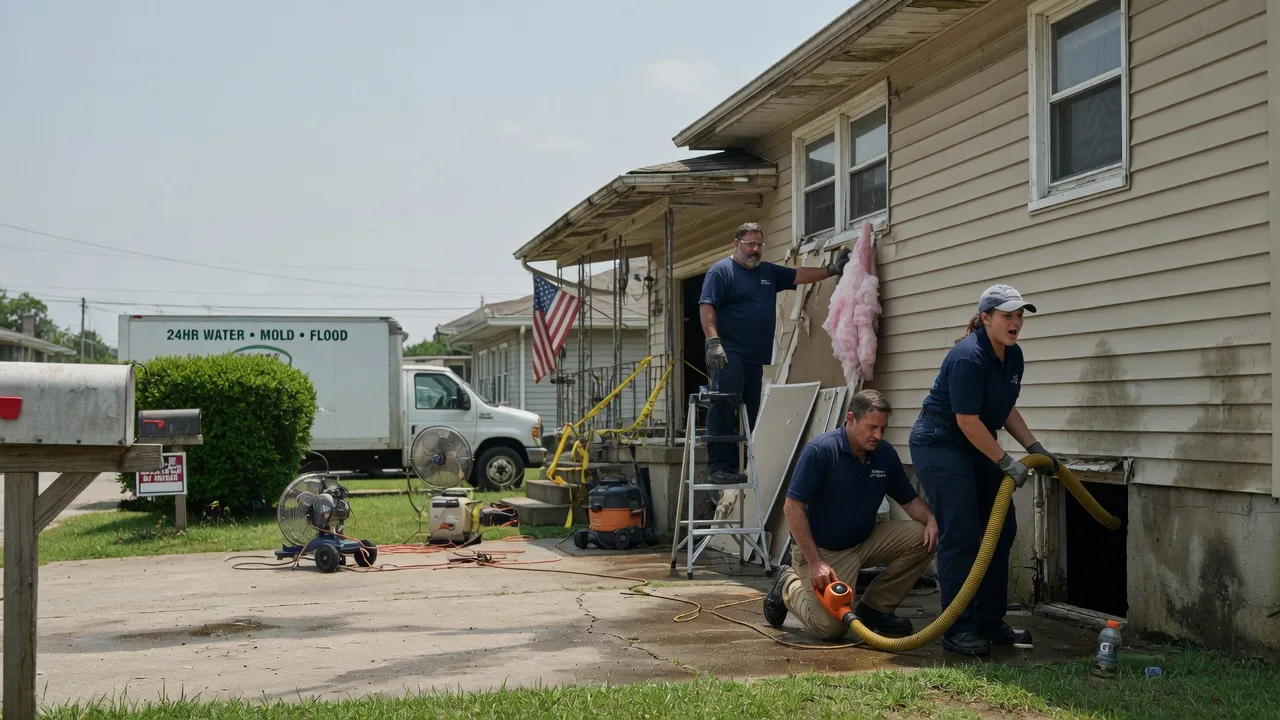 Water Damage Repair in Bascom, OH near me